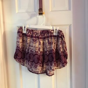 Tribal Print Shorts
